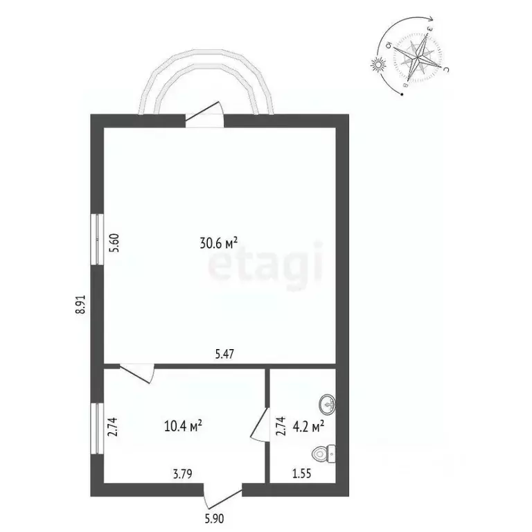 Торговая площадь в Владимирская область, Костерево г. Петушинский ... - Фото 2