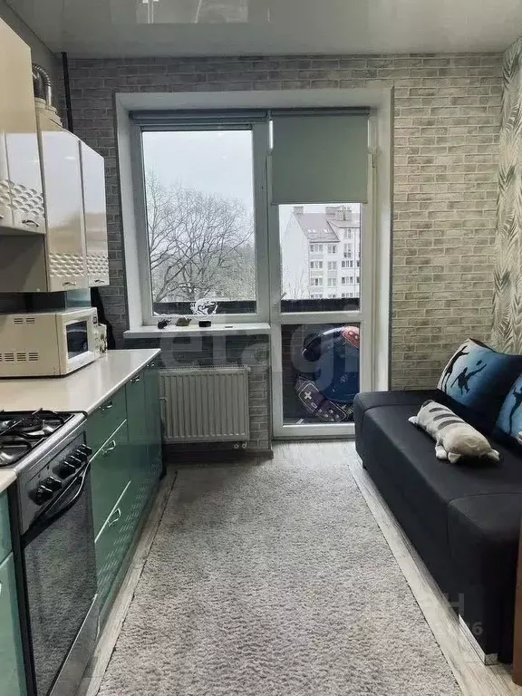 1-к кв. Калининградская область, Калининград Чкаловск мкр, ул. Докука, ... - Фото 1