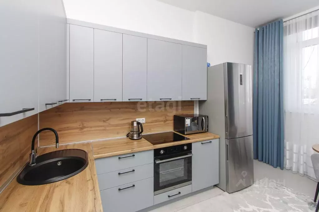 1-к кв. Тюменская область, Тюмень Полевая ул., 117к5 (38.7 м) - Фото 1