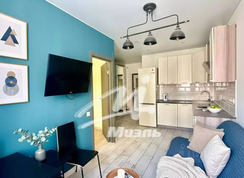 1-к кв. Московская область, Красногорск ул. Молодежная, 4 (35.0 м) - Фото 1