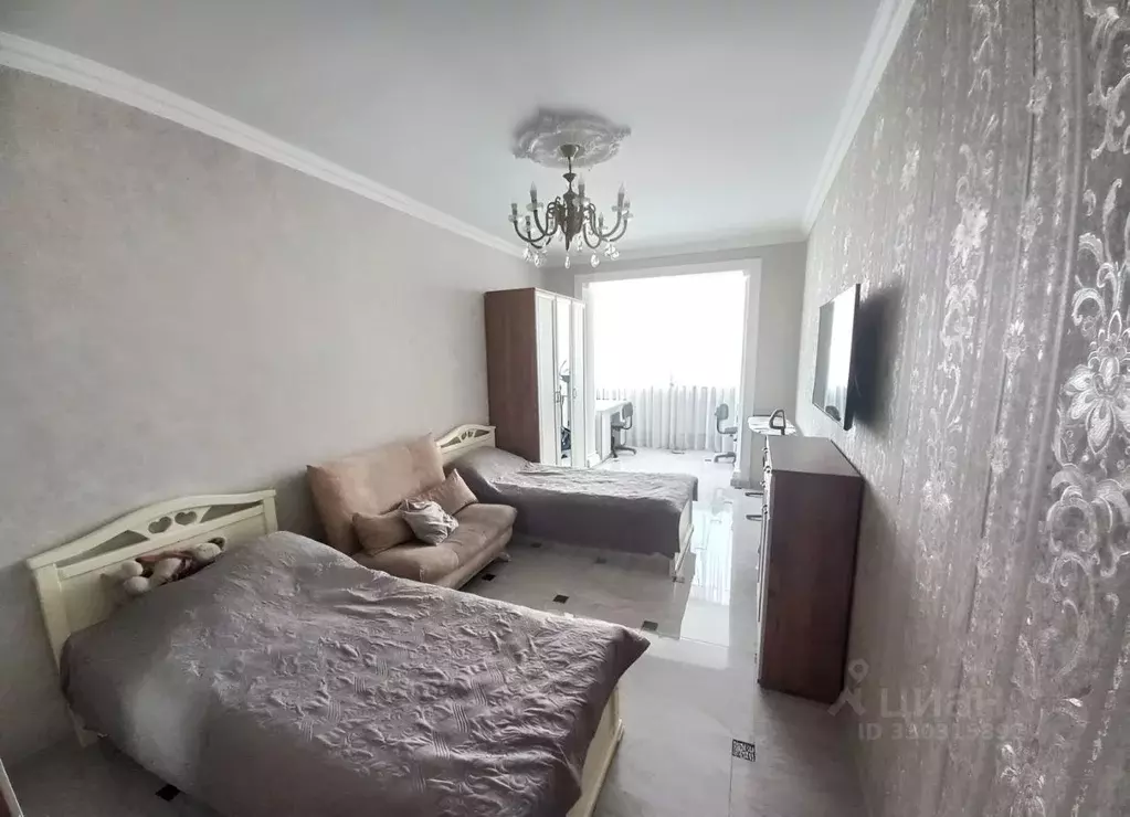3-к кв. Северная Осетия, Владикавказ ул. Алихана Гагкаева, 11к1 (82.5 ... - Фото 1