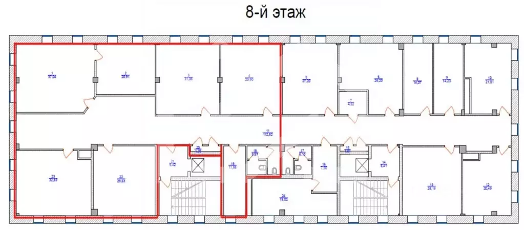 Помещение свободного назначения в Москва ул. 3-я Ямского Поля, 32 (740 ... - Фото 2