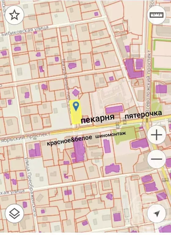 Участок в Ленинградская область, Всеволожск Октябрьский просп., 65 ... - Фото 1