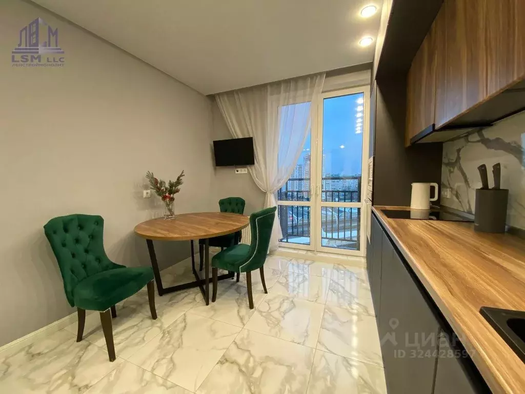 2-к кв. Санкт-Петербург Богатырский просп., 45 (60.0 м) - Фото 1