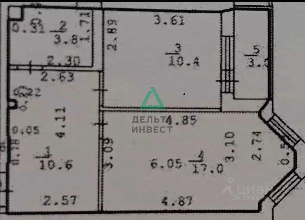 1-к кв. Башкортостан, Уфа ул. Генерала Кусимова, 19 (44.0 м) - Фото 2