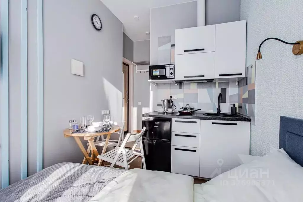 Студия Москва Выборгская ул., 9/1 (25.0 м) - Фото 1