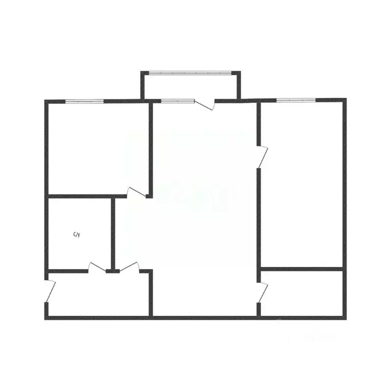 2-к кв. Курская область, Курчатов Ленинградская ул., 9 (43.2 м) - Фото 1