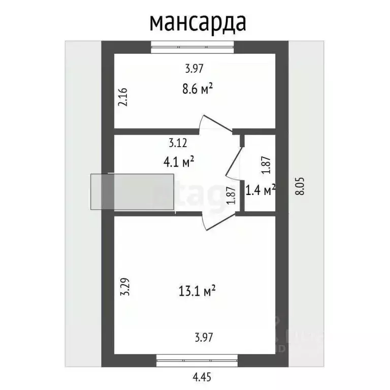 Дом в Воронежская область, Борисоглебск ул. Льва Толстого, 31 (66 м) - Фото 0