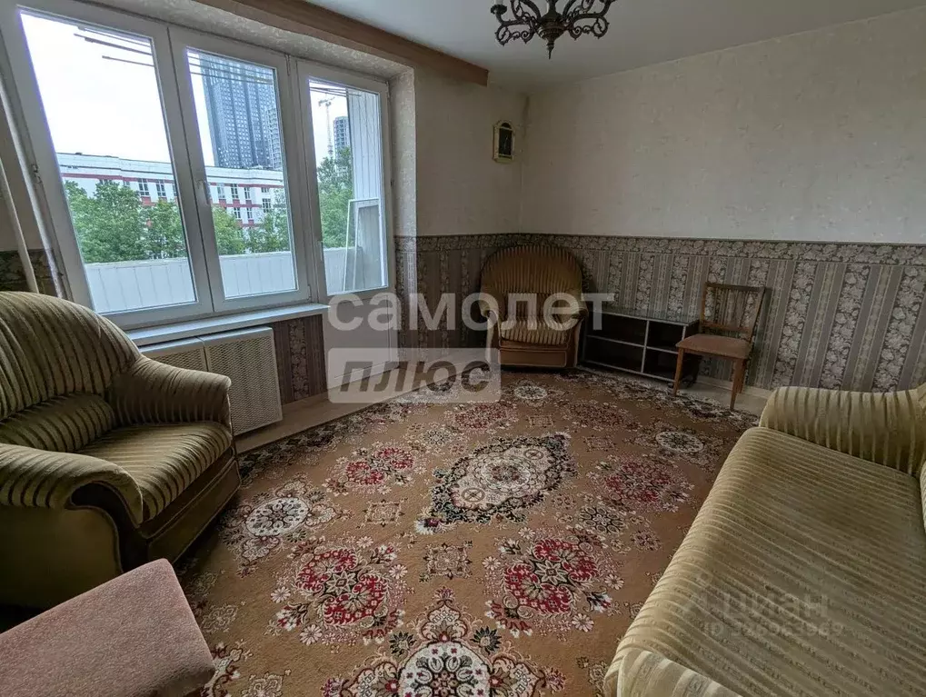 2-к кв. Москва ул. Маршала Тухачевского, 42К1 (38.6 м) - Фото 1