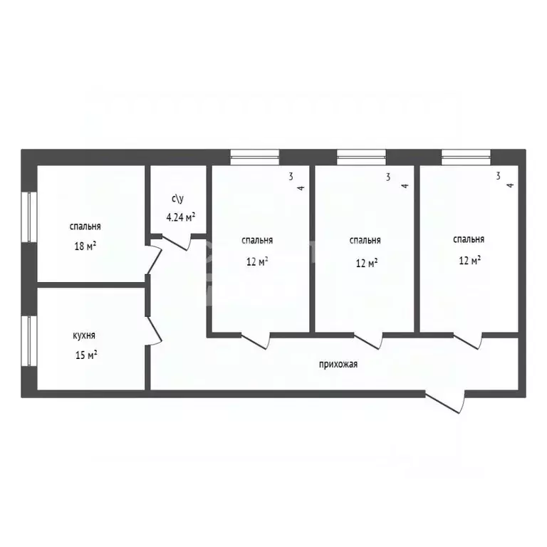 4-к кв. Дагестан, Дербентский район, с. Джалган ул. Дагестанская, 12 ... - Фото 2