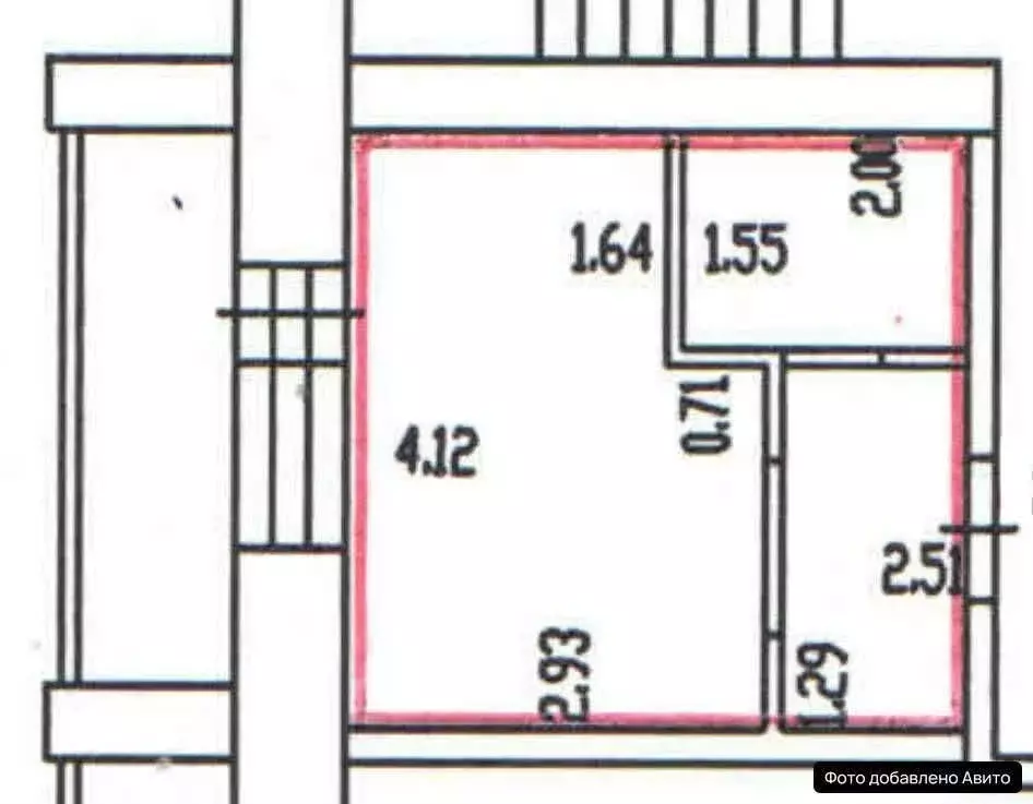 Квартира-студия: Барнаул, улица Кутузова, 16Б (18 м) - Фото 1