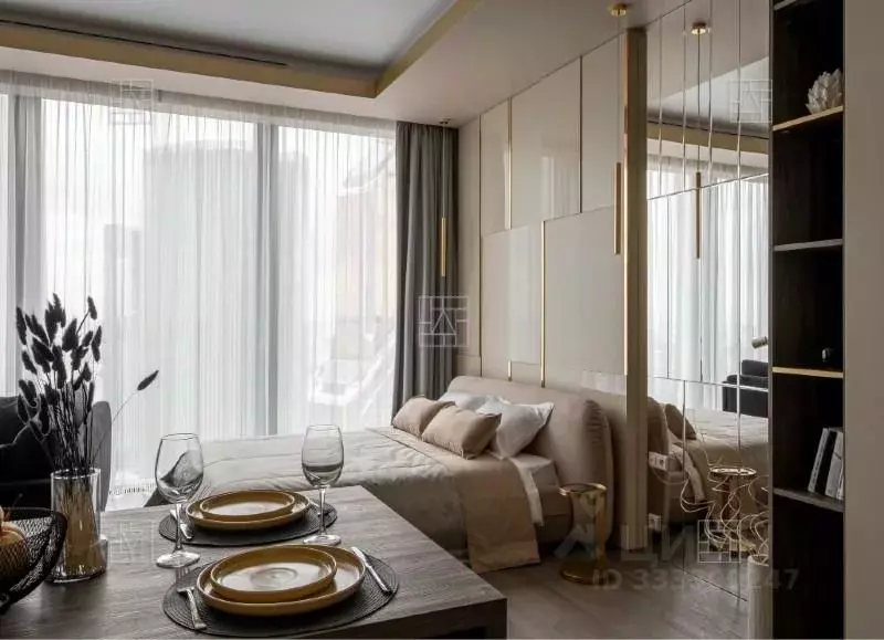 1-к кв. Москва 1-й Красногвардейский проезд, 22с1 (51.4 м) - Фото 1