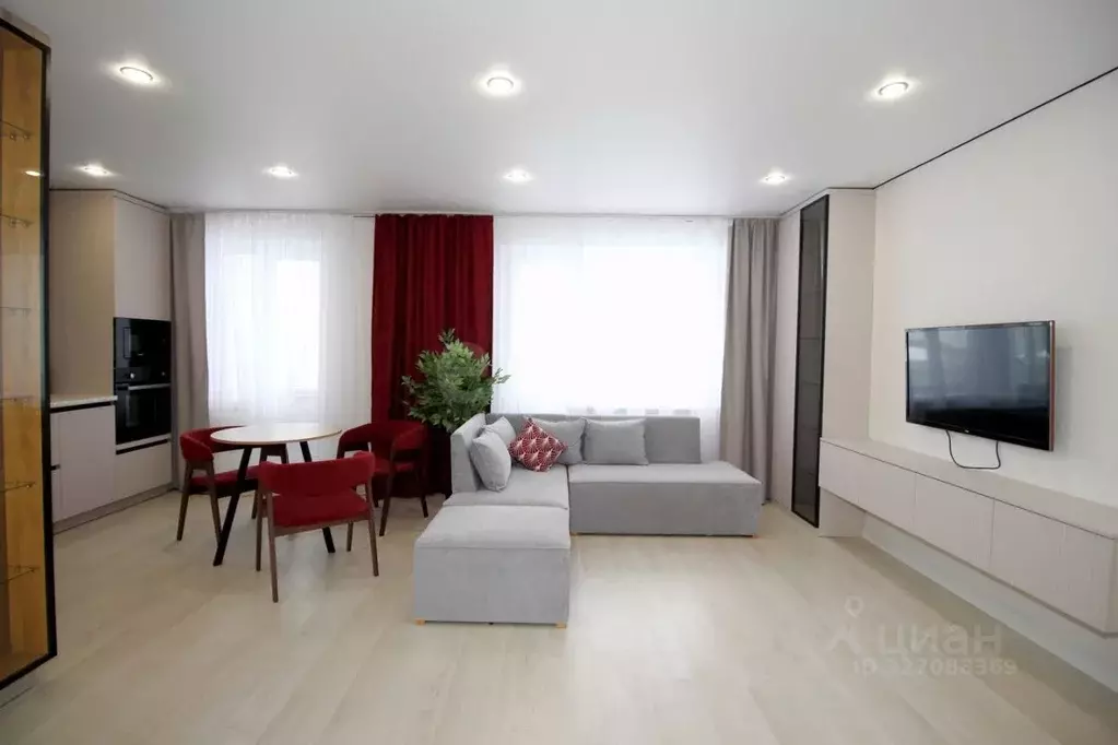 3-к кв. Ульяновская область, Ульяновск Хрустальная ул., 62 (72.3 м) - Фото 1