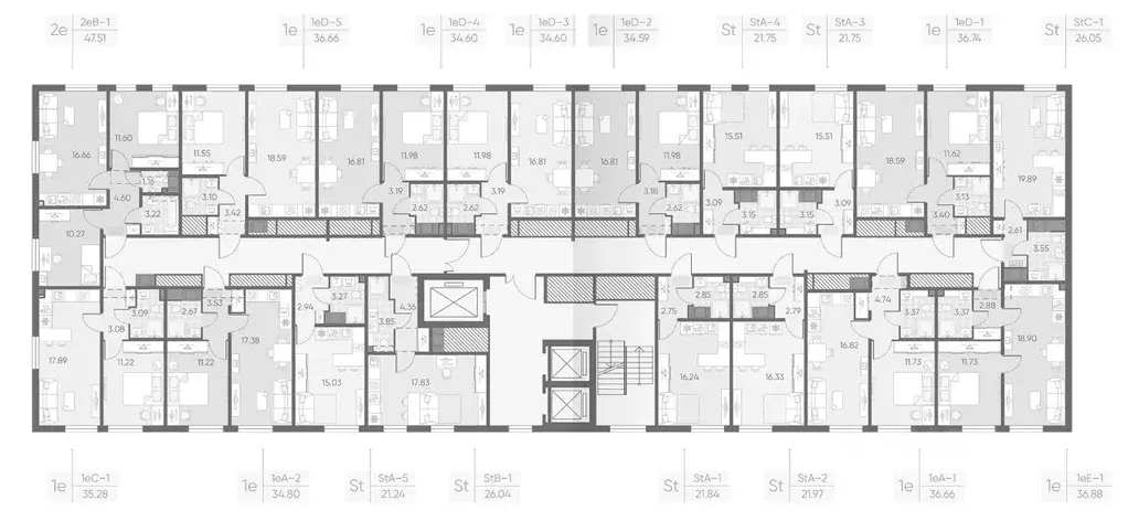 1-к кв. Санкт-Петербург ул. Морской Пехоты, 26к1 (34.6 м) - Фото 2
