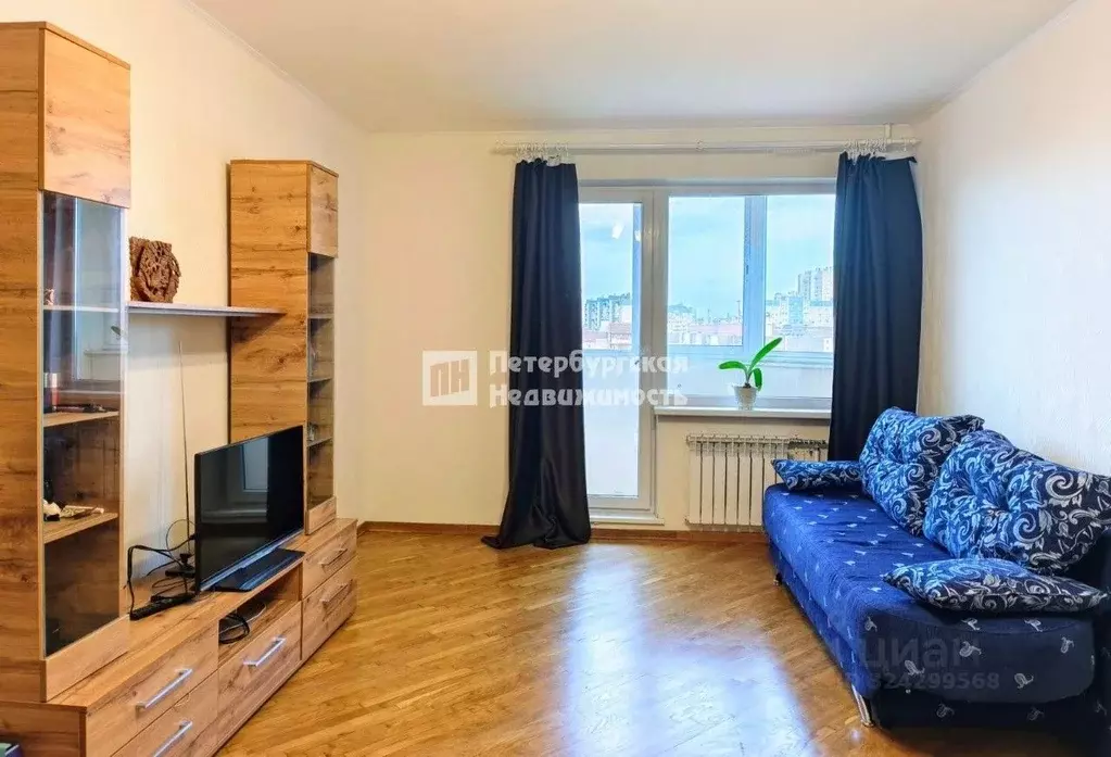 1-к кв. Санкт-Петербург Туристская ул., 38 (39.5 м) - Фото 1