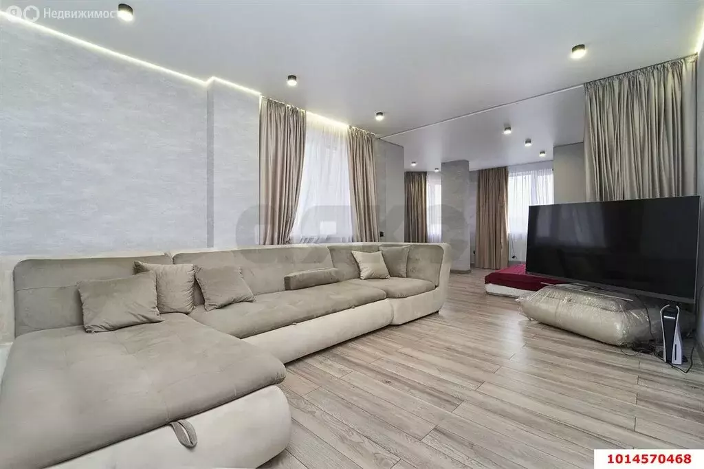 3-комнатная квартира: аул Новая Адыгея, улица Тургеневское шоссе, 10к1 ... - Фото 1