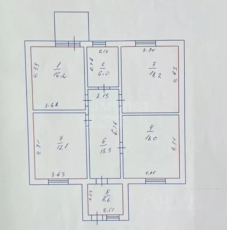 Дом в Оренбургская область, с. Ташла ул. Артема Коровина (95 м) - Фото 2