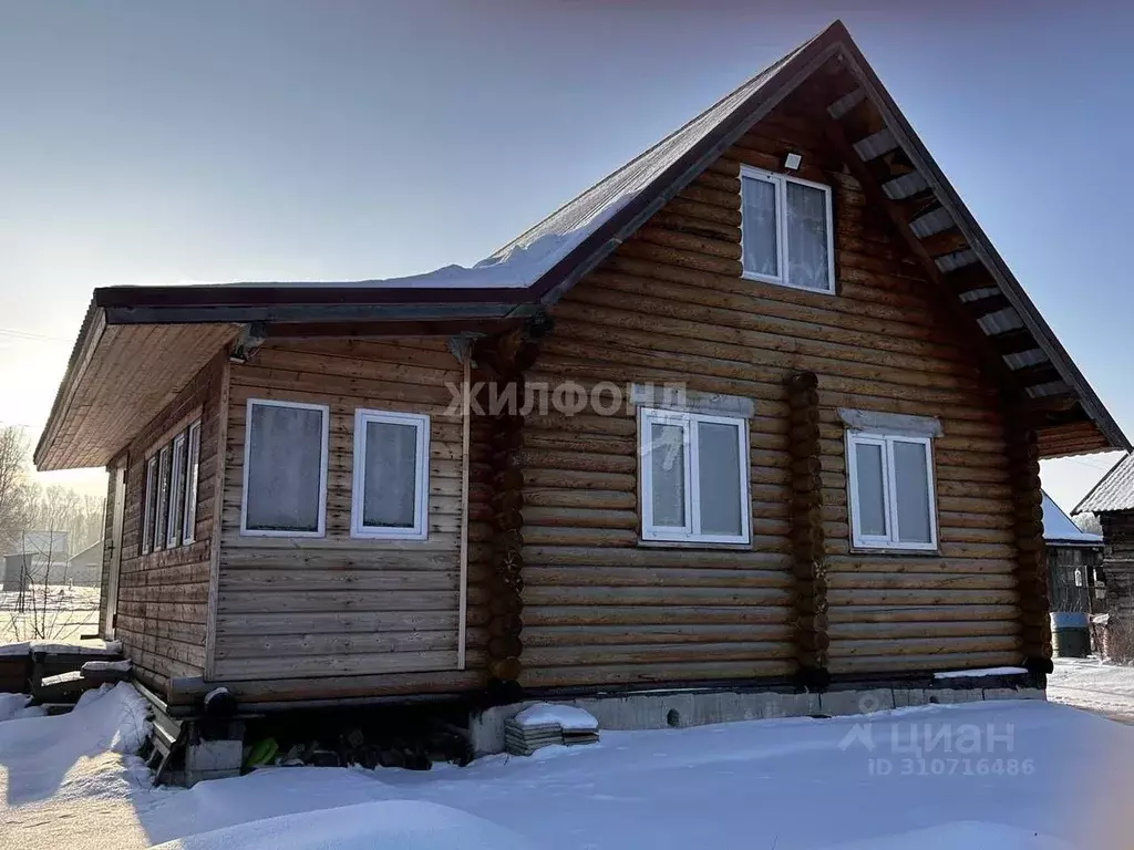 Дом в Новосибирская область, Мошковский район, Майский СНТ  (98 м) - Фото 0