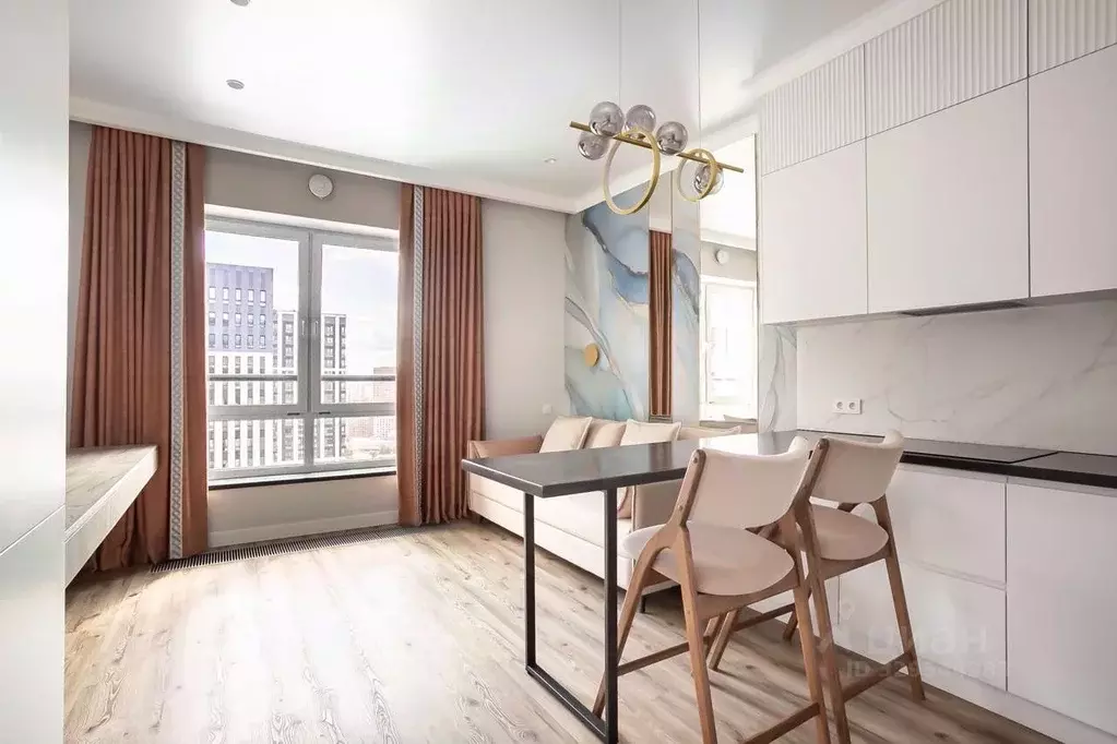 Студия Москва Аминьевское ш., 4Дк2 (27.7 м) - Фото 2