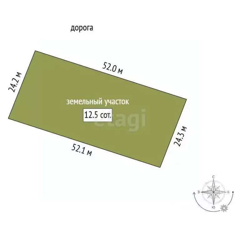 Участок в Владимирская область, Муром с. Панфилово,  (12.5 сот.) - Фото 1