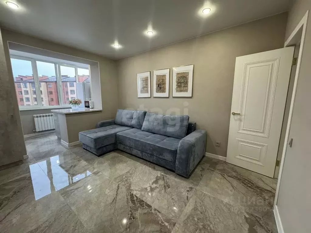 1-к кв. Северная Осетия, Владикавказ ул. Билара Кабалоева, 10Б (50.0 ... - Фото 1