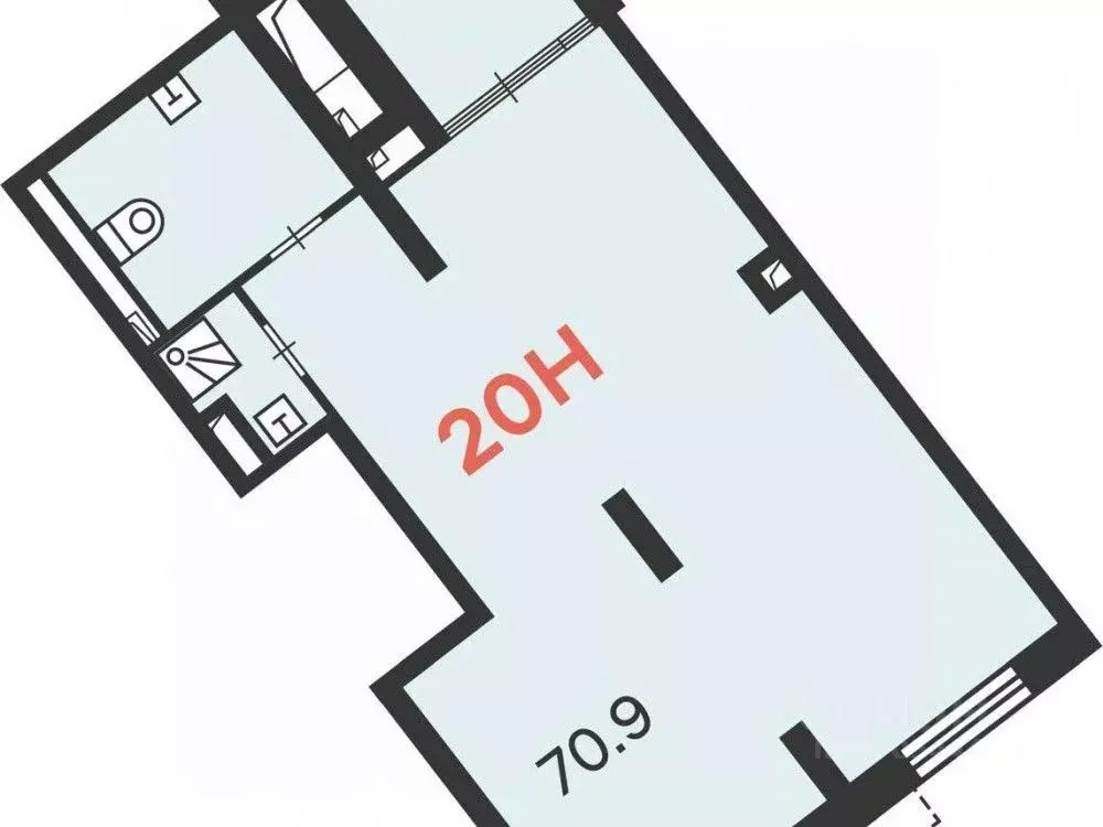 Торговая площадь в Москва Краснодонская ул., 50 (71 м) - Фото 2