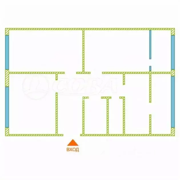 5-к кв. Краснодарский край, Сочи ул. Гудаутская, 3 (75.0 м) - Фото 1