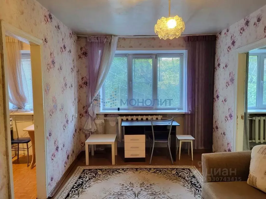 2-к кв. Нижегородская область, Нижний Новгород бул. Мира, 19 (38.8 м) - Фото 2