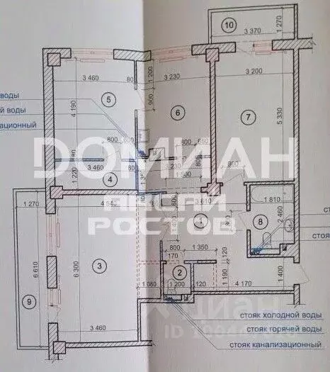 3-к кв. Ростовская область, Аксай ул. Мира, 2Ак1 (102.3 м) - Фото 2