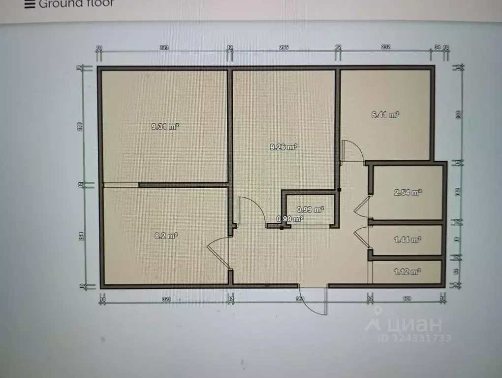 2-к кв. Приморский край, Уссурийск Комсомольская ул., 1А (46.0 м) - Фото 2