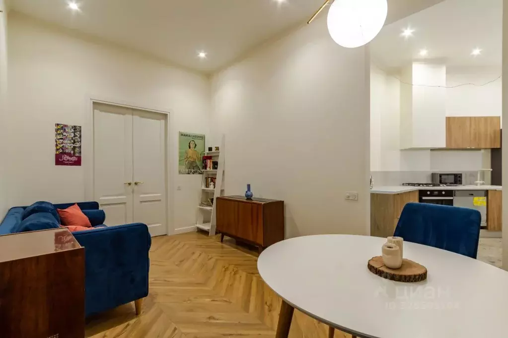 2-к кв. Санкт-Петербург ул. Достоевского, 38 (61.7 м) - Фото 2