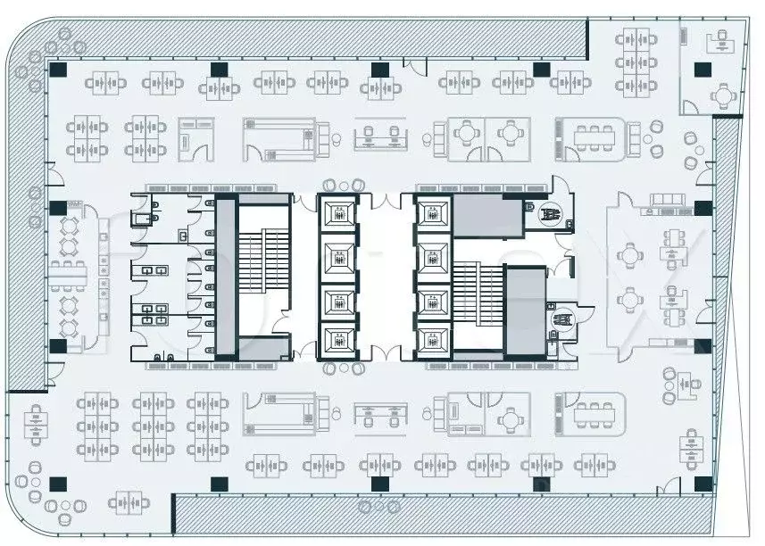 Офис в Москва ул. Грузинский Вал, 3С9 (983 м) - Фото 1