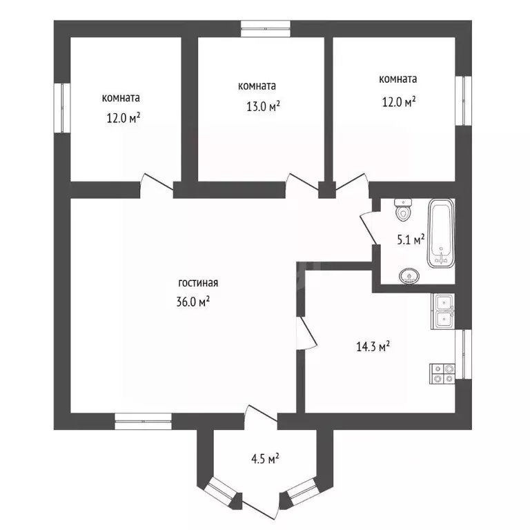 Дом в Ростовская область, Мясниковский район, с. Чалтырь Лазоревая ул. ... - Фото 2