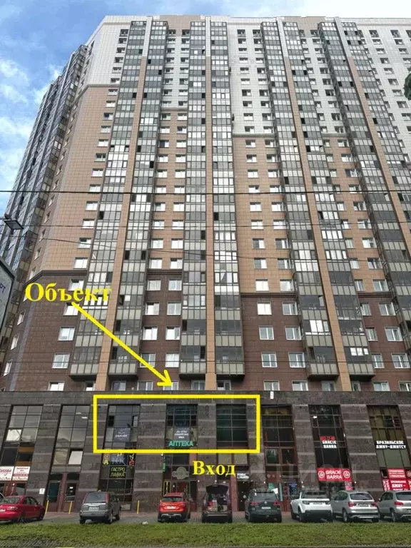 Помещение свободного назначения в Санкт-Петербург ул. Есенина, 1к1 ... - Фото 2