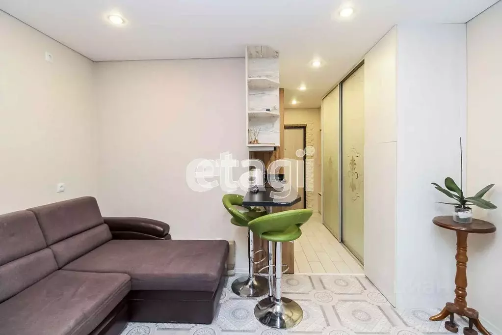 Студия Тюменская область, Тюмень Велижанская ул., 66к1 (21.0 м) - Фото 2