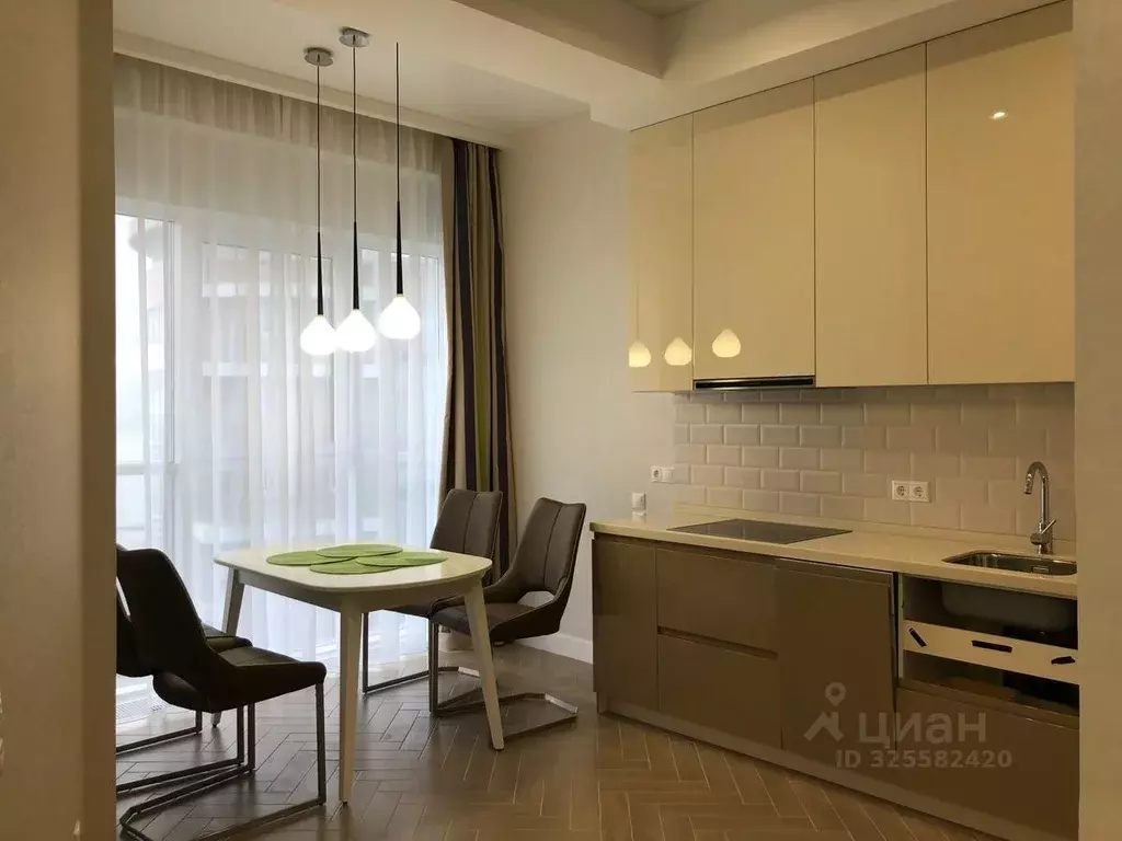 2-к кв. Краснодарский край, Сочи Мамайка мкр, ул. Крымская, 89 (50.0 ... - Фото 2