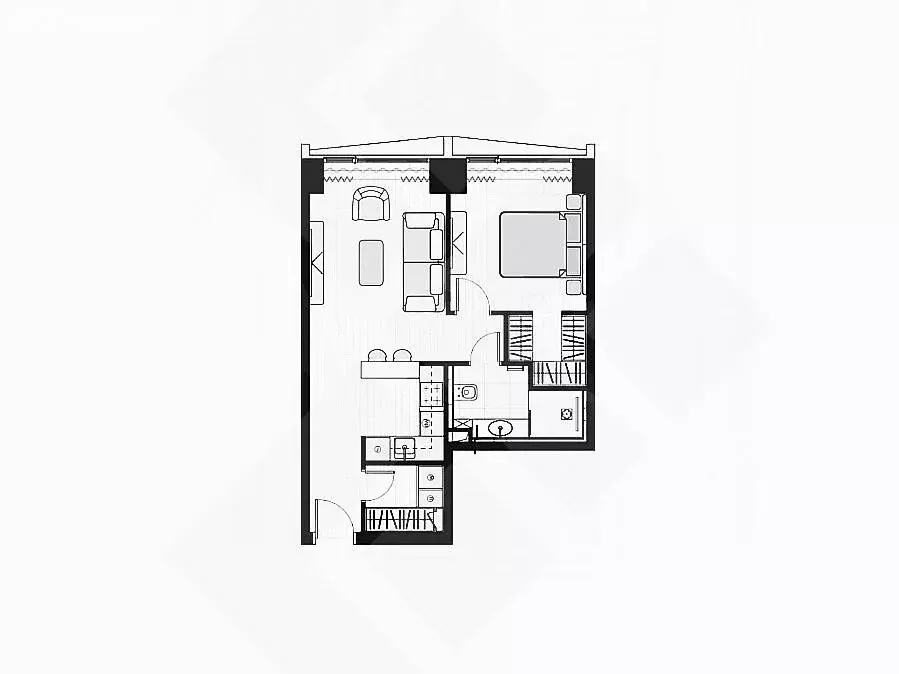 1-комнатная квартира: Москва, Ленинградский проспект, 37/2 (48.4 м) - Фото 1
