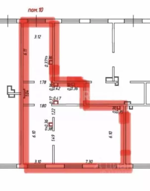 Помещение свободного назначения в Московская область, Красногорск ... - Фото 2