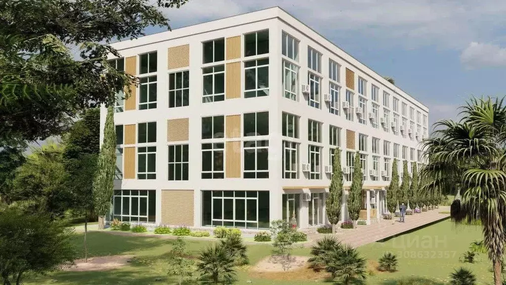 Студия Крым, Сакский район, Лесновское с/пос, с. Прибрежное ул. ... - Фото 1