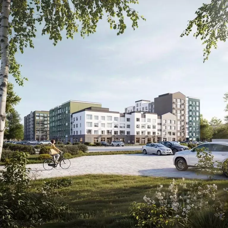 2-к кв. Тюменская область, Тюмень ул. Алексея Сергиенко, 1 (67.9 м) - Фото 2