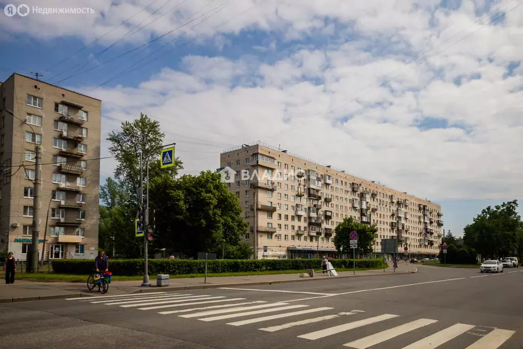 2-комнатная квартира: Санкт-Петербург, улица Пограничника Гарькавого, ... - Фото 1