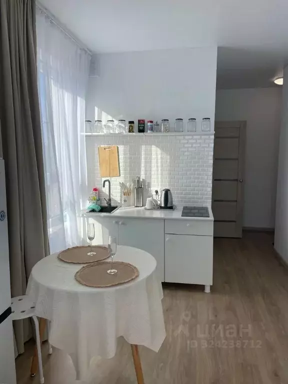 Студия Тверская область, Тверь ул. Медовая, 9к6 (17.3 м) - Фото 1