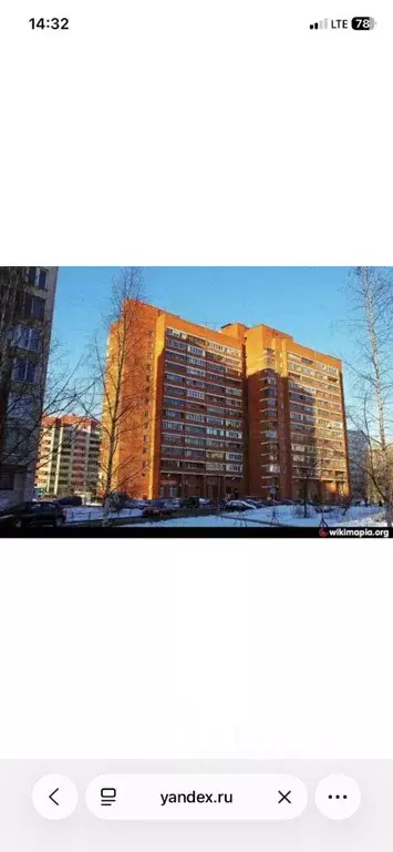 1-к кв. Санкт-Петербург ул. Руднева, 25 (34.1 м) - Фото 1