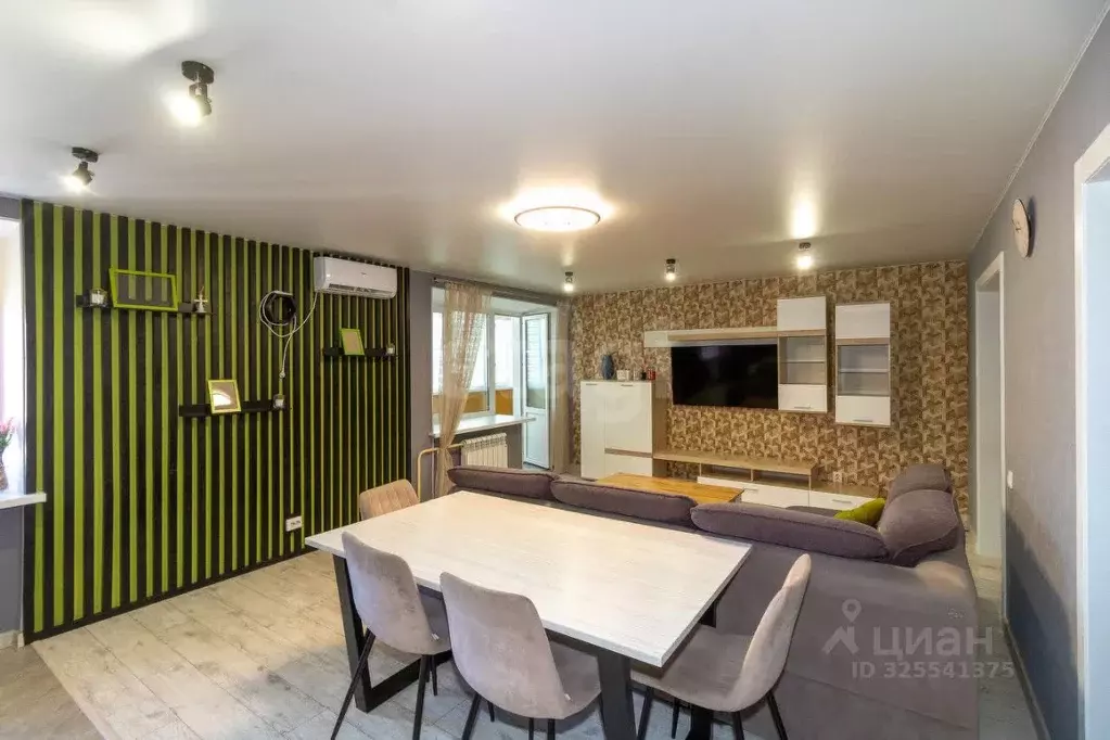 3-к кв. Тюменская область, Тюмень Солнечный проезд, 8к2 (75.7 м) - Фото 1