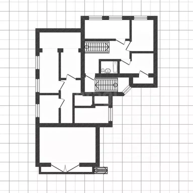 4-к кв. Костромская область, Кострома ул. Борьбы, 37 (170.3 м) - Фото 2