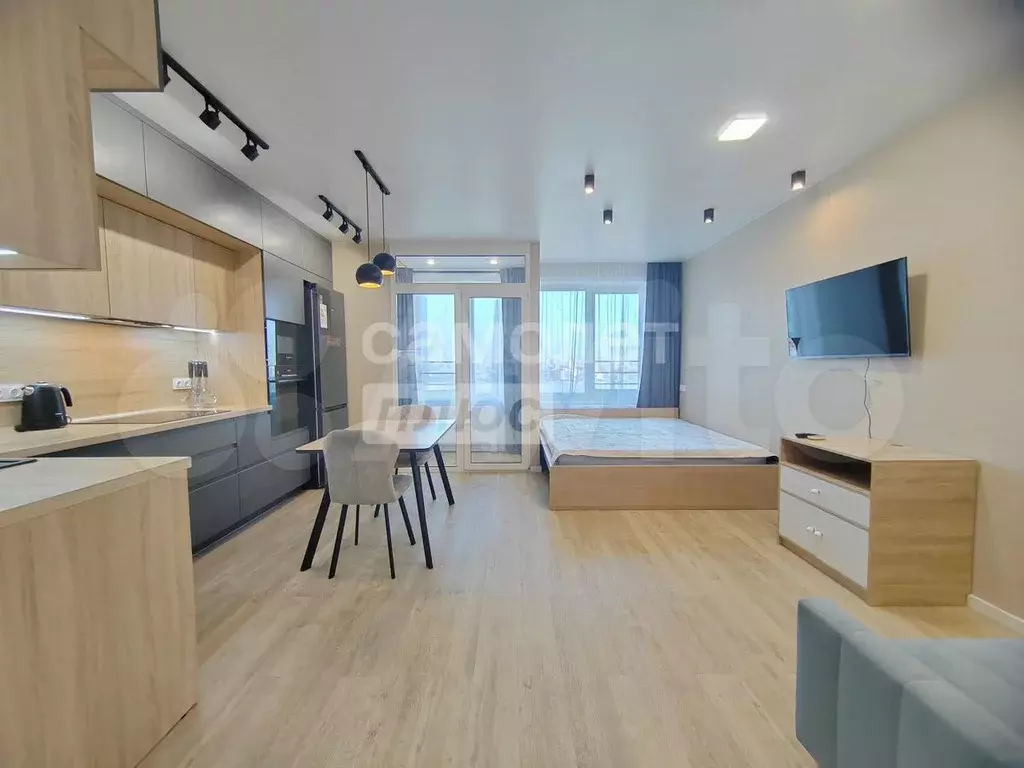 Квартира-студия, 35 м, 20/25 эт. - Фото 1