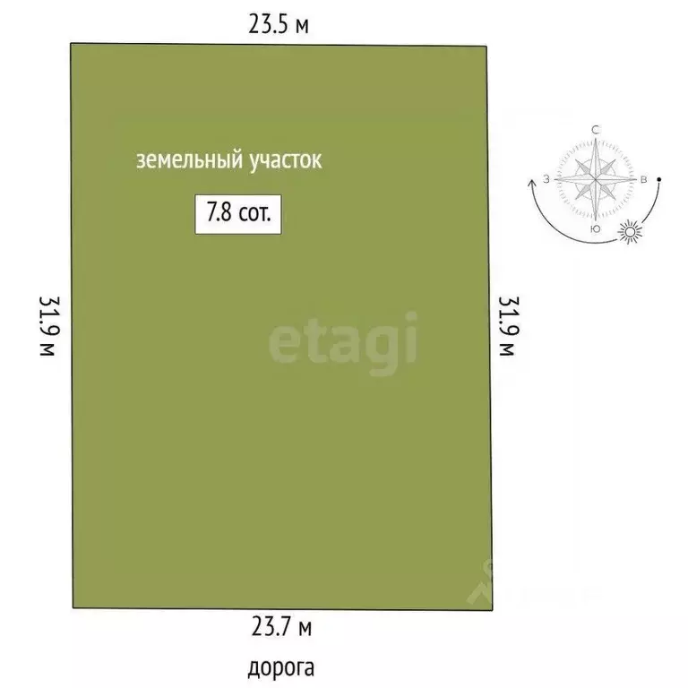 Участок в Тюменская область, Тюменский район, д. Ушакова, Елки кп ул. ... - Фото 1