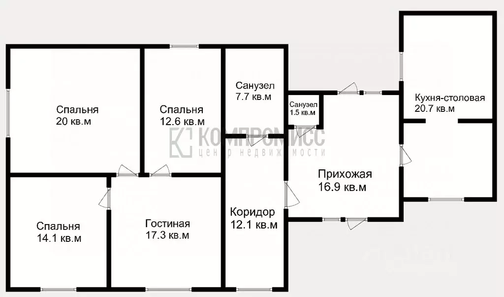 Дом в Краснодарский край, Абинск Коммунистическая ул., 5 (122 м) - Фото 2