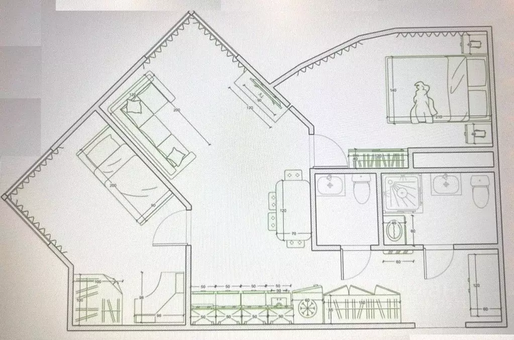 2-к кв. Краснодарский край, Сочи городской округ, с. ... - Фото 1
