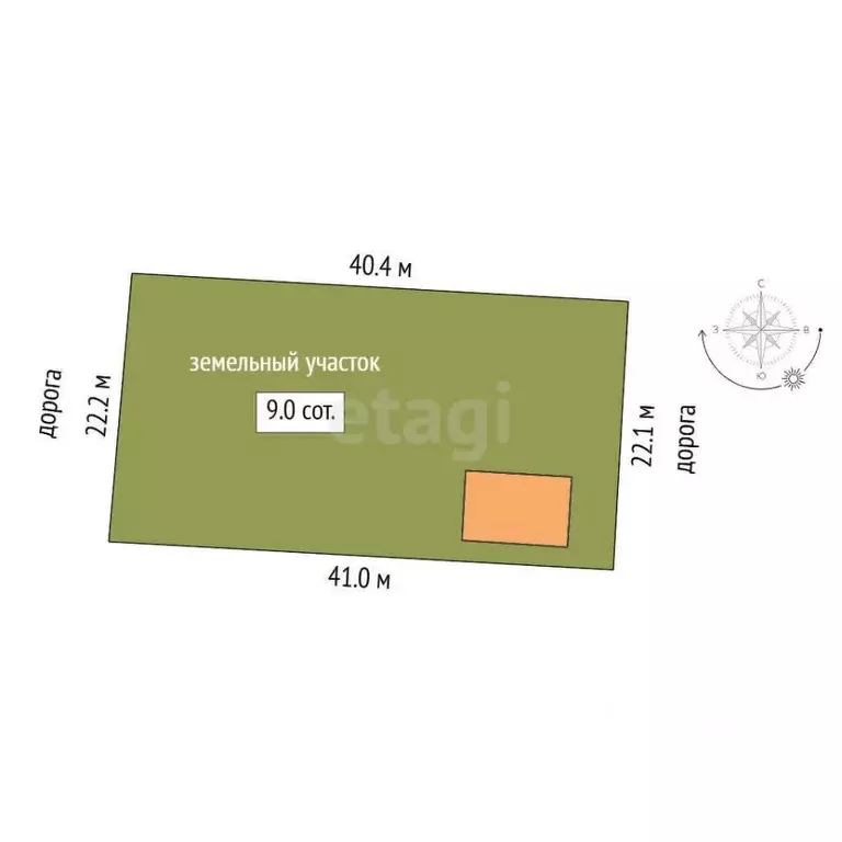 Участок в Тюменская область, Тюмень Ясень садовое товарищество, ул. ... - Фото 2